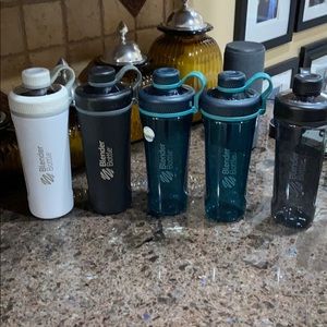 5 Blender bottles Radian Tritan and Insulated